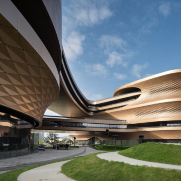 AIA UK Building Tour Series 2023 – Infinitus Plaza by Zaha Hadid Architects